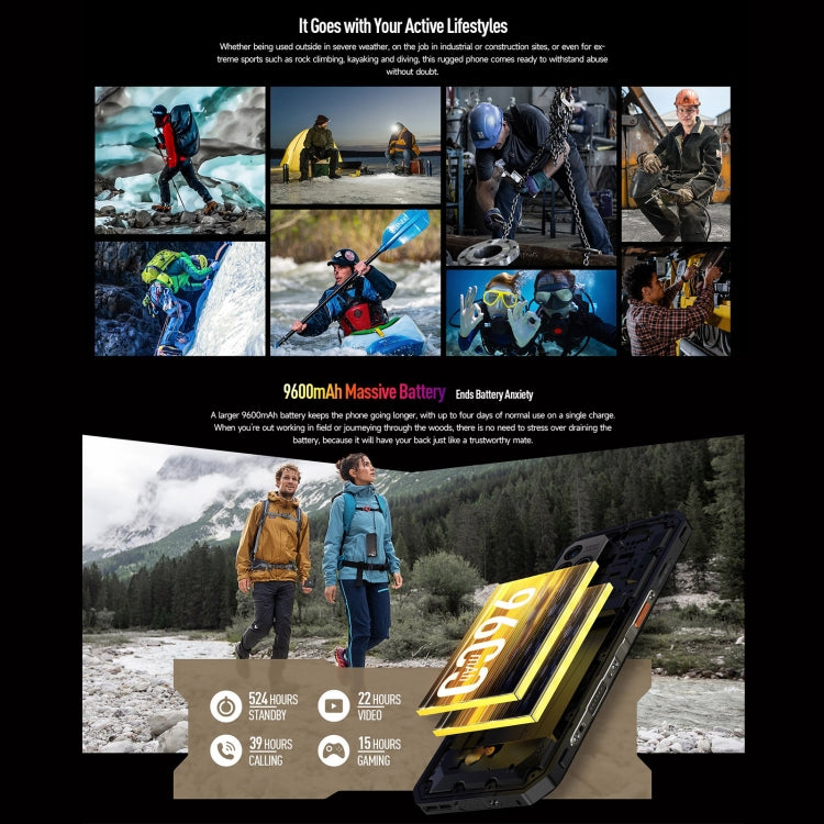 Ulefone Power Armor 18T Ultra Version 5G Thermal Imaging Rugged Phone, Side Fingerprint, 6.58 inch Android 13 MediaTek Dimensity 7050 Octa Core up to 2.6GHz, Network: 5G, NFC, OTG Ulefone Power Armor 18T Ultra Version 5G Thermal Imaging Rugged Phone, Side Fingerprint, 6.58 inch Android 13 MediaTek Dimensity 7050 Octa Core up to 2.6GHz, Network: 5G, NFC, OTG